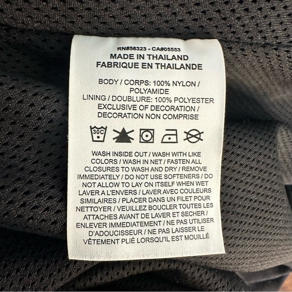 Women's Nike Sportswear Icon Clash Black Checkered Windbreaker Jacket XS - Picture 14 of 15